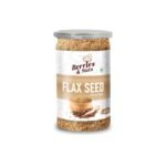 Berries And Nuts Pure Alsi Powder | Flax Seeds Powder 1 Bottle of 150 Grams - Fast Shipping to USA & Canada