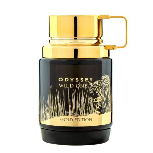 Armaf Odyssey Wild One Gold Edition Eau de Parfum 100ML - Experience the Boldness of Premium Long-Lasting Woody Spicy Scent by Armaf. - Fast Shipping to USA & Canada