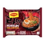MAGGI Korean BBQ Chicken Noodles, Easy to Cook Instant Noodles, 90 grams - Fast Shipping to USA & Canada