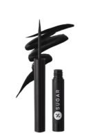 SUGAR Cosmetics - Eye Warned You So! - Double Matte Eyeliner Gel - 01 Black Swan (Black Eye Liner) - Sweat Proof, 100% Waterproof Eye Liner With Matte Finish, Multicolor - Fast Shipping to USA & Canada