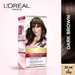 L'Oreal Paris Excellence Triple Care Hair Colour Cream, 25ml + 25g - 3 Natural Darkest Brown (Pack of 1) - Fast Shipping to USA & Canada - Image 3