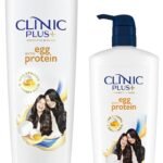 Clinic Plus Strength & Shine With Egg Protein Shampoo 650 ml & Strength & Shine With Egg Protein Shampoo, 355 ml - Fast Shipping to USA & Canada