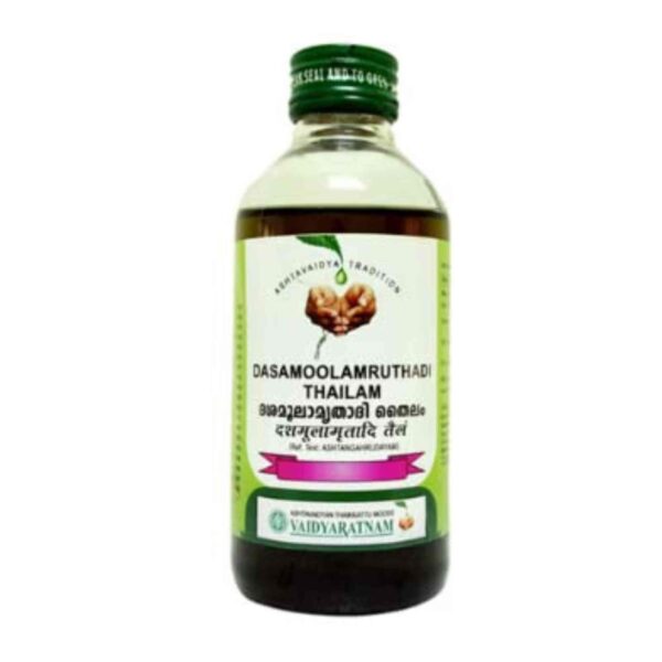Vaidyaratnam Dasamoolamrithadi Thailam (200 Ml)