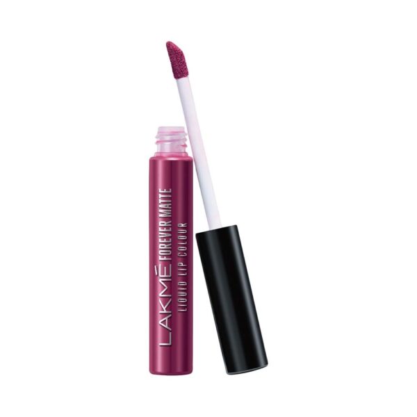 LAKME Forever Matte Liquid Lip, 16Hr Lipstick, Lightweight & Transferproof - Wine Glow 5.6Ml - Fast Shipping to USA & Canada