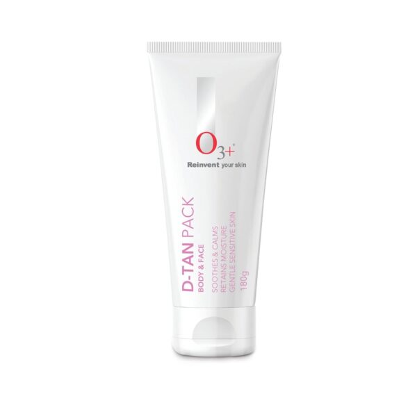 O3+ D-TAN Pack For Instant Tan Removal For all skin Types 180 gm - Fast Shipping to USA & Canada