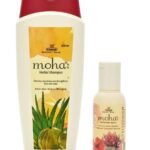 Moha: Herbal Shampoo 200 ml and Hair Serum 30 ml Combo set effective for Hair and Scalp - (Pack of 2) - Fast Shipping to USA & Canada