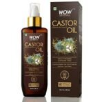 Wow Skin Science 100% Pure Castor Oil - Pure Cold Pressed Oil Blend and Hexane Free -Supports HealthierHair, Eyelashes, Skin & Nails | No Mineral Oil & Silicones - 200 ml - Fast Shipping to USA & Canada - Image 2