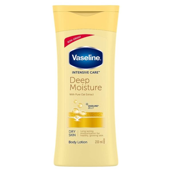 Vaseline Intensive Care Deep Moisture Body Lotion 200 ml - Fast Shipping to USA & Canada