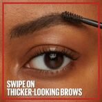 Maybelline Tattoo Studio Brow Styling Gel, Waterproof Eyebrow Make Up, Brow Tint for Up to 36HR Wear, Deep Brown, 1 Count - Fast Shipping to USA & Canada - Image 5