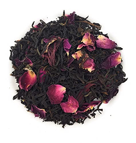 Siyacha Tea Hibiscus Twist Black Tea|500 Grams |Premium Assam Black Tea with Pure Rose, Hibiscus Blend|Natural Flaver Healthy Beverage|Makes 250 Cups (approx) - Fast Shipping to USA & Canada