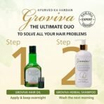 Groviva Hair Oil 100 ml | Complete Hair Solution | Helps to Control Hair Fall, Dandruff & Promotes Hair Growth | Ayurvedic Hair Oil (Oil + 100 ml Shampoo) - Fast Shipping to USA & Canada - Image 7