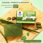 Ayouthveda Aloe Vera Bathing Bar for Nourishes & Hydrate the Skin (Pack of 3, 125g each) - Fast Shipping to USA & Canada - Image 4