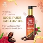 Bajaj 100% Pure Castor Oil 200ml, Pure Hair Oil, Natural Cold-Pressed Castor Oil, No Silicones, Paraben Free, Lead Free - Fast Shipping to USA & Canada - Image 4