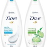 Dove Refreshing Body Wash, With Refreshing Cucumber And Green Tea Scent, For All Skin Type, Smoother Skin, 250 ml - Fast Shipping to USA & Canada