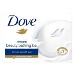 Dove Cream Beauty Bathing Bar With ? Moisturizing Cream To Give You Softer, Smoother Skin, 100 g - Fast Shipping to USA & Canada