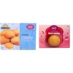 Karachi Bakery Osmania Biscuits, 400g Karachi Bakery Rose Cookies,400gm - Fast Shipping to USA & Canada