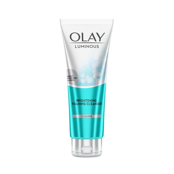 Olay Luminous Brightening Foaming Cleanser | Face Wash | Clear and Even Skin | With Glycerin | Normal, Oily, Dry, Combination Skin | 100g - Fast Shipping to USA & Canada