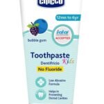 Chicco Toothpaste Bubble Gum 1-6Y 50g No Fluoride - Fast Shipping to USA & Canada