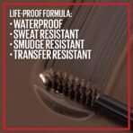 Maybelline Tattoo Studio Brow Styling Gel, Waterproof Eyebrow Make Up, Brow Tint for Up to 36HR Wear, Deep Brown, 1 Count - Fast Shipping to USA & Canada - Image 4