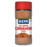 Keya Srilankan Certified Cinnamon Powder | Dalchini Powder | Ceylon Cinnamon | Non Cassia | Sourced from Sri Lanka | 100% Pure & Natural | Packed with Zero Preservatives or Additives | Indian Spices Aroma & Flavour | 45g - Fast Shipping to USA & Canada