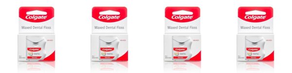 Colgate Waxed Dental Floss, 50 Metres (4) - Fast Shipping to USA & Canada