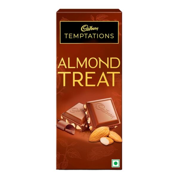 Cadbury Temptations Almond Treat Premium Chocolate Bar, 70 g - Fast Shipping to USA & Canada