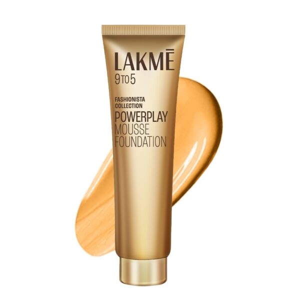 LAKME 9 To 5 Weightless Mousse Foundation, Beige Vanilla, 25G Matte Finish, Light, All Skin Type - Fast Shipping to USA & Canada