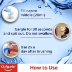 Colgate Maxfresh Plax Antibacterial Mouthwash, 24/7 Fresh Breath, Plax Sensitive Mouth Wash, Alcohol Free Mouthwash Liquid for Bad Breath- 250ml, (Complete Oral Care) - Fast Shipping to USA & Canada - Image 5