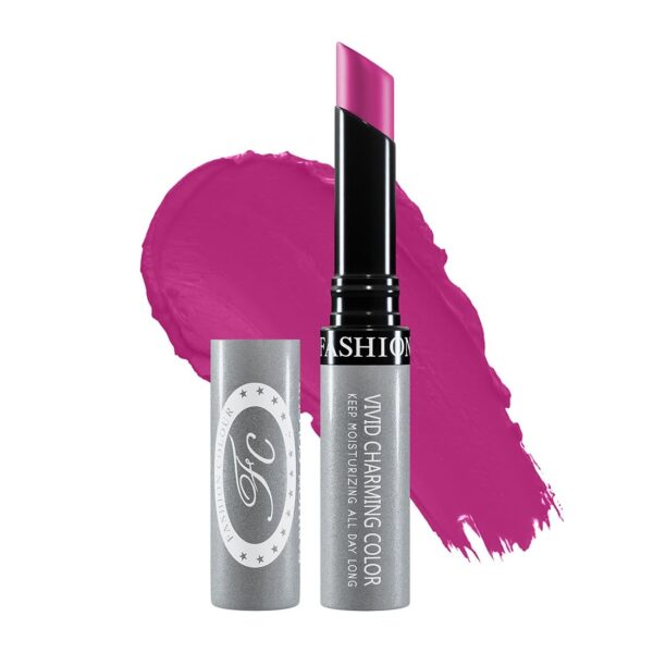 FASHION COLOUR Kissproof Non Transfer Lipstick | Water Resistant & Smudge Proof | Non-Drying | Lightweight | Long Stay Upto 15Hrs | Cherry Pink - Fast Shipping to USA & Canada