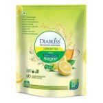 Diabliss Herbal Lemon Green Tea 500Gram Pouch - Refreshing Taste Low Glycemic Index (Gi) Food Sugar Free (1) - Powder