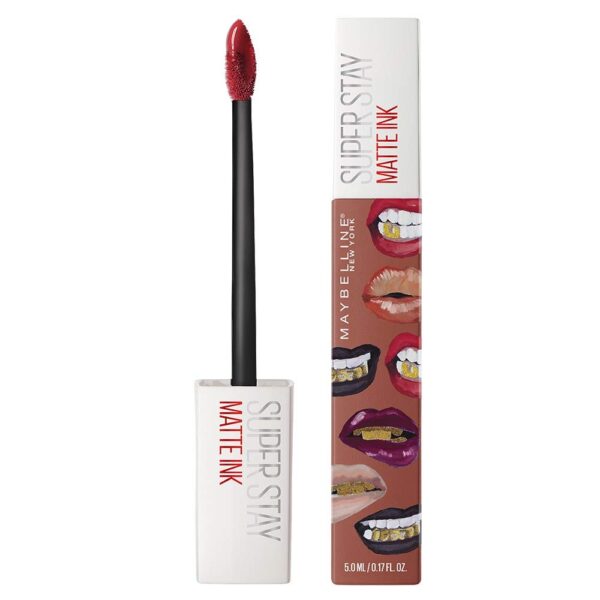 Maybelline New York Super Stay Matte Ink Liquid Lipstick x Ashley Longshore, Amazonian, 5g - Fast Shipping to USA & Canada