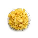 Organic Bites Fiki (Plain) Papadi Surat (Crispy Pure Besan Namkeen Snacks) -400 gm - Fast Shipping to USA & Canada