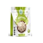 H&H HEALTH & HYGIENE Makhana, Fresh Fox Nuts Healthy Munching - Plain Phool Makhana Snacks Pure Phool Makhana - Fresh Fox Nuts Snack Fresh Fox Nuts (Phool Makhana) (500gm) - Fast Shipping to USA & Canada