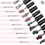 Plum Color Affair Nail Polish All That Glitters Collection | 3D Finish With Pearls & Glitters | 7-Free Formula | 100% Vegan & Cruelty Free | Emerald Sheen - 168 - Fast Shipping to USA & Canada - Image 7