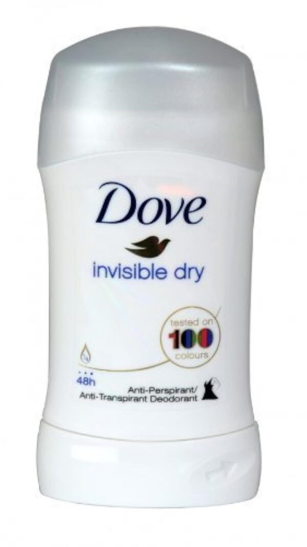 Dove Women Anti-Perspirant Deodorant Stick, 40Ml (Invisible Dry) - Fast Shipping to USA & Canada