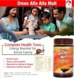 Bjain Omeo Alfa Alfa Malt Energy Booster-450gm With Delicious Chocolate - Fast Shipping to USA - Image 5