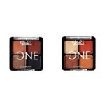 Glam 21 Little One 4-in-1 Eyeshadow Palette Ultra pigmented, |Artist Love-01 Little One 4-in-1 Eyeshadow Palette Ultra pigmented, Easy to blend Long Lasting Eye Make Up Kit |Pool Party-02 - Fast Shipping to USA & Canada
