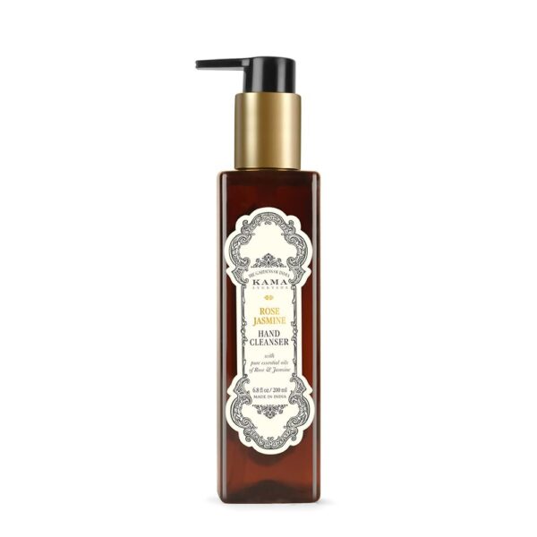 Kama Ayurveda Rose Jasmine Hand Cleanser, 200ml - Fast Shipping to USA & Canada