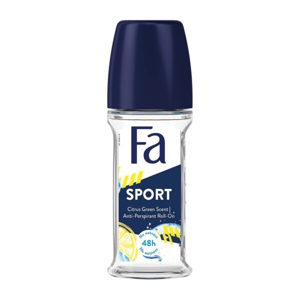 Fa SPORT Energizing Fresh 48h Anti-Prespirant Roll on Deo 50 mL - Fast Shipping to USA & Canada