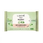 LAKME 9To5 Natural Aloe Cleansing Wipes, 141 G - Fast Shipping to USA & Canada