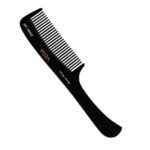 Vega Grooming Hair Comb,Handmade, (India's No.1* Hair Comb Brand)For Men and Women,Black, (HMBC-203) - Fast Shipping to USA & Canada