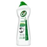 Cif Cream Ammonia Oil Surface Cleaner, Kitchen & Bathroom Lemon | 500ml Pack of 2 - Fast Shipping to USA & Canada