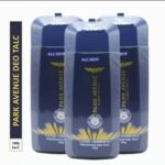 PARK AVENUE Three GOOD MORNING FRAGRANCE DEO TALC (Pack Of 3) (3 x 100 g) - Fast Shipping to USA & Canada