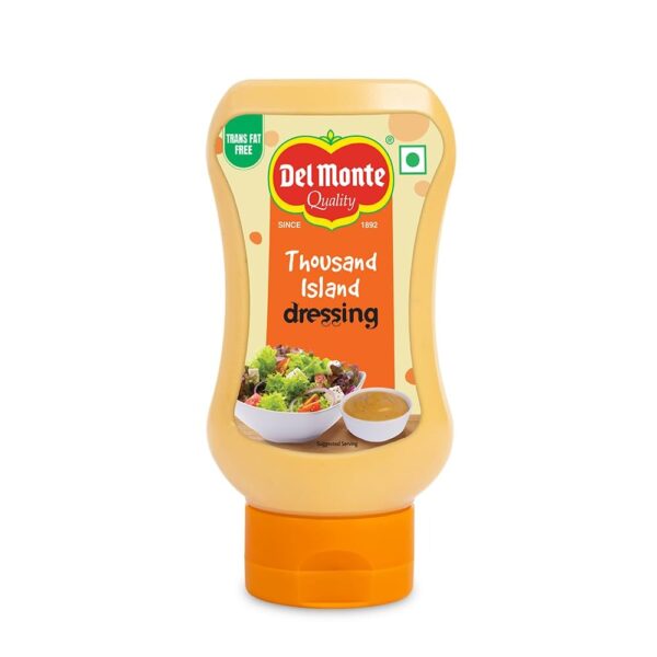 Del Monte Thousand Island Dressing 280g | Creamy and Rich |Ready to Serve | Top Quality |Made by Chef Loved by all - Fast Shipping to USA & Canada