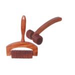 FA INDUSTRIES Wooden Neck massager (5x2.5) In, Wooden T-massager (8x6) In, Brown colour (Only Massager Manufacturering) - Fast Shipping to USA