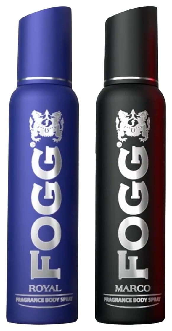 Fogg Royal Body Spray For Men, 150ml & Marco Body Spray For Men, 150ml - Fast Shipping to USA & Canada
