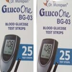 Dr. Morepen Gluco One Monitoring System, Blue (25 Strips X 2) - Fast Shipping to USA