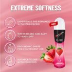 KamaSutra Lube Strawberry Personal Lubricant for Men & Women - 50 ml | Water Based Lube | Compatible with Condoms & Toys | Silicon Free Formula | Long Lasting Pleasure - Fast Shipping to USA - Image 4