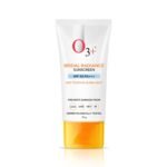 O3+ Bridal Radiance Sunscreen SPF 50 PA +++ Dry Touch & Ultra Light Non-greasy and leaves no white cast Prevents Damage From UVA | UVB | HEV | IR | Dermatologist Tested | 75g - Fast Shipping to USA & Canada
