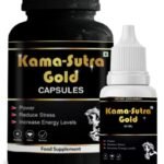 Kamasutra Gold ayurvedic Capsules with 30ml Kamasutra Oil - Fast Shipping to USA